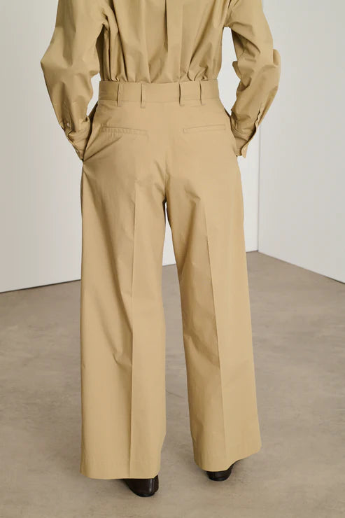 Devy Pants, Beige Fonce