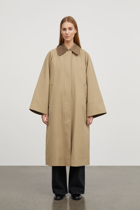 Gaby Coat, Dark Sand