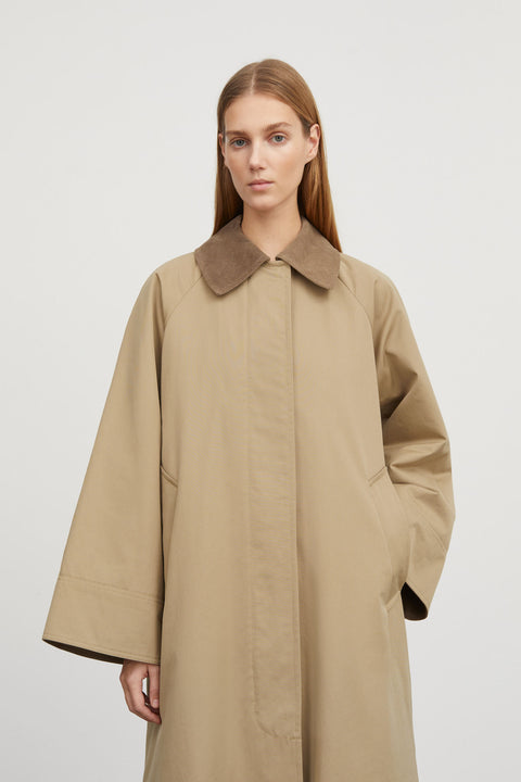 Gaby Coat, Dark Sand