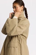 Tech Coat Cloud, Beige Taupe