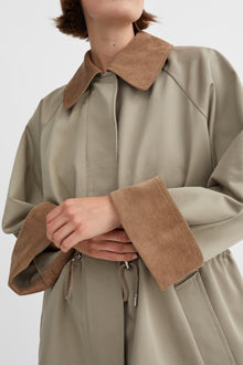 Gaby Parka Jacket, Stone Moss