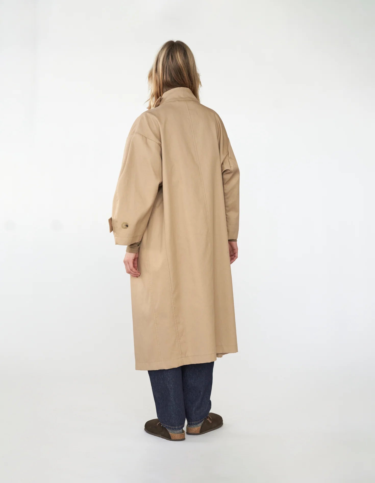 Water resistant Coat, Beige