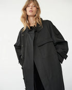 Water resistant Coat, Black