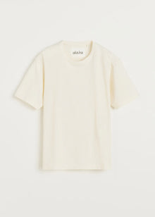 Aiayu circular state tee, Pure Ecru 25.1