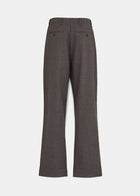 Balder pant fine wool, Brownie Melange