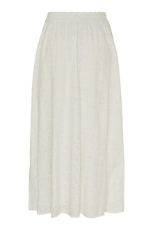 Emanuela Long Skirt, White