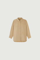 Carlotta Shirt, Beige Fonce