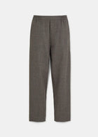 Coco Pant Fine Wool, Brownie Melange