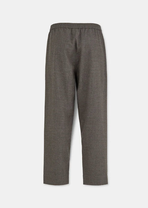 Coco Pant Fine Wool, Brownie Melange