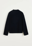 Cora Cardigan, Black Blue