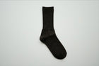 HK0104 Merino Wool Ribbed Socks, Brown