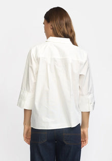 Coban Blouse, White