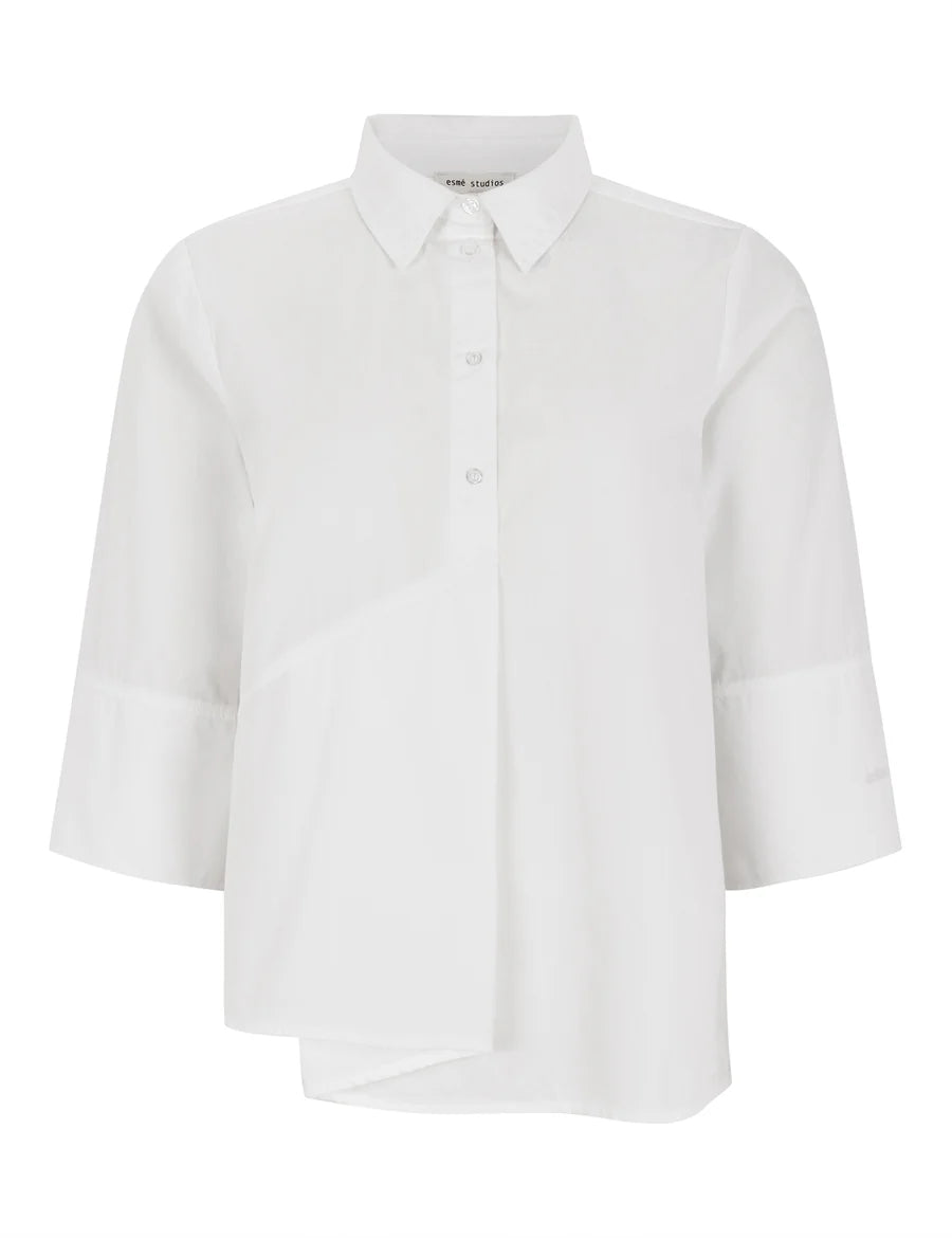 Coban Blouse, White