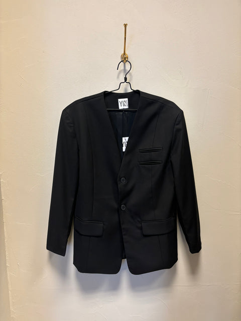 Cocoon Blazer, Black