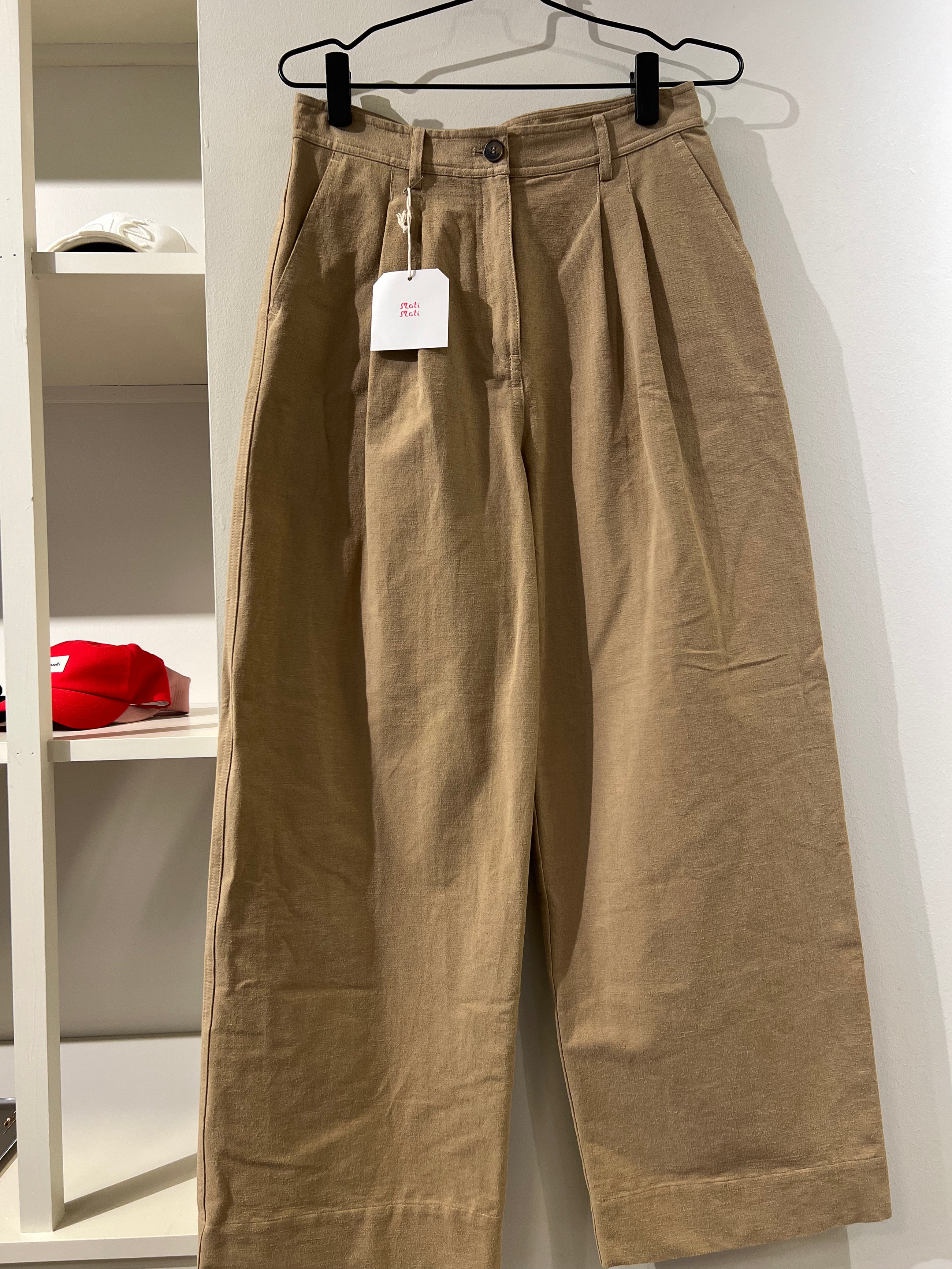 Jette HW Pants, Beige