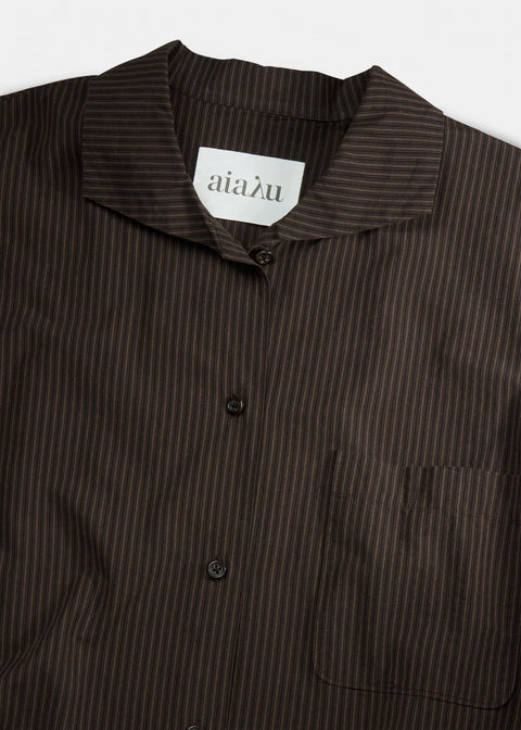 Julio Shirt Petite, Mix Brown