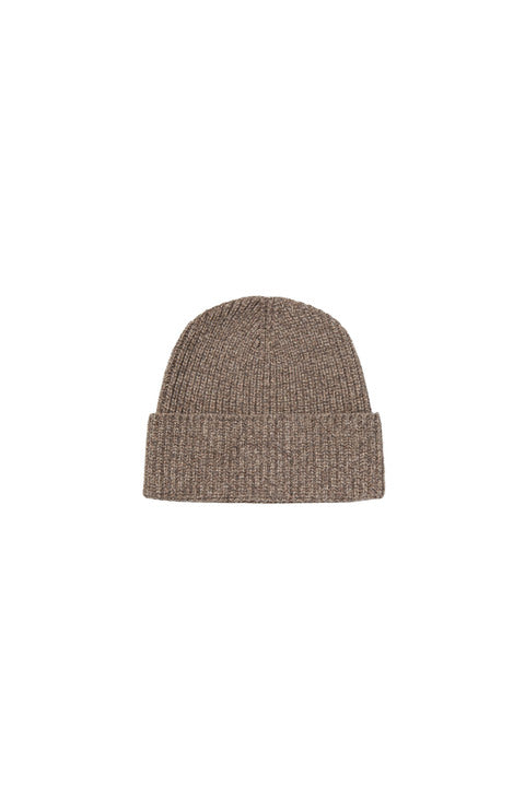 Leya beanie, Brown mouliné