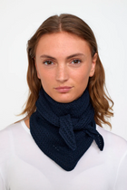 Magda Bandana Knit, Dark Sapphire