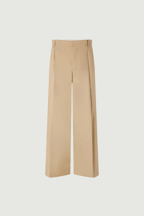 Devy Pants, Beige Fonce