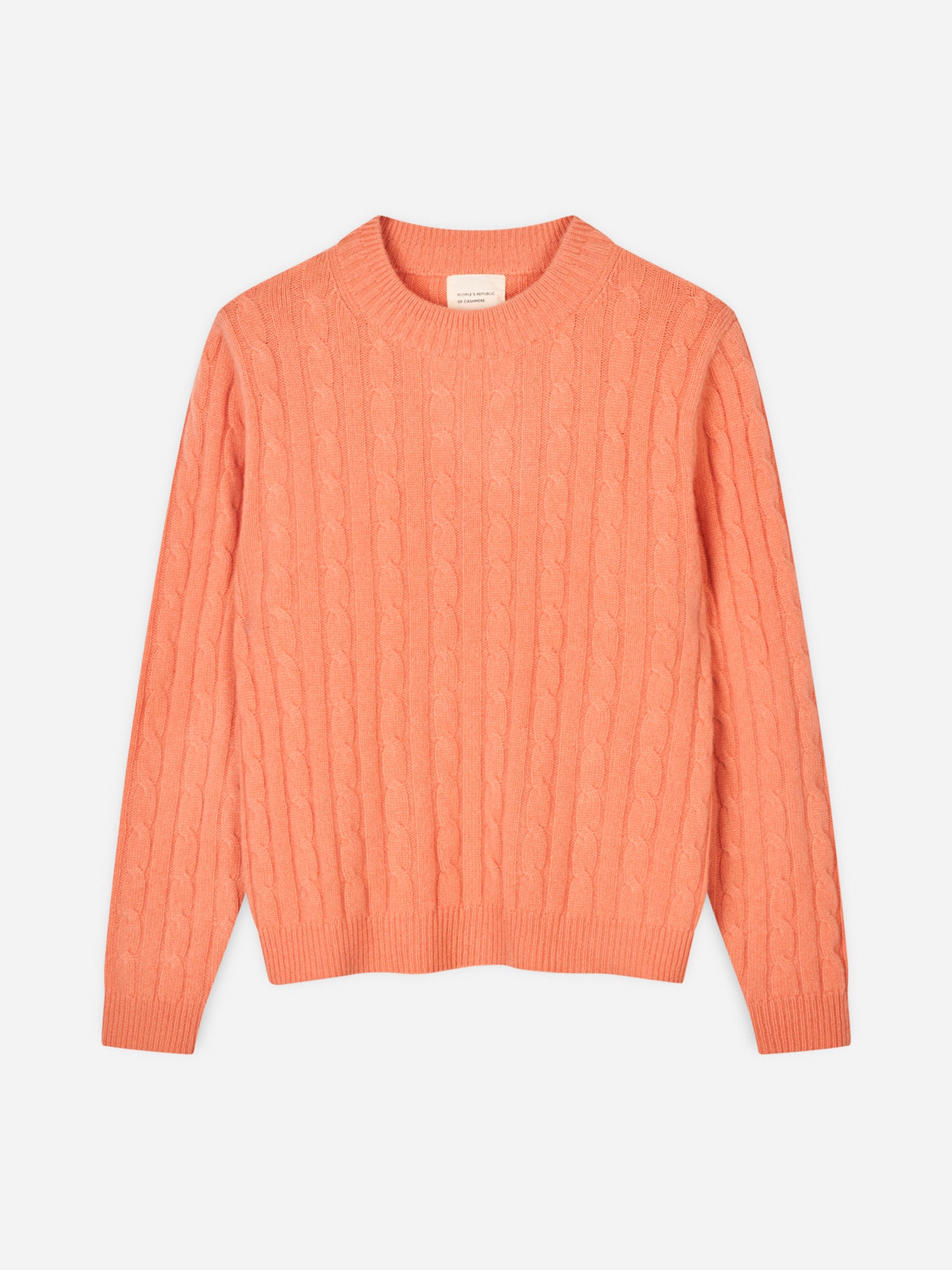 Premium Classic Cableknit, Peach