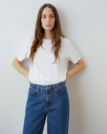 Willow Wide leg jeans, Mid blue denim