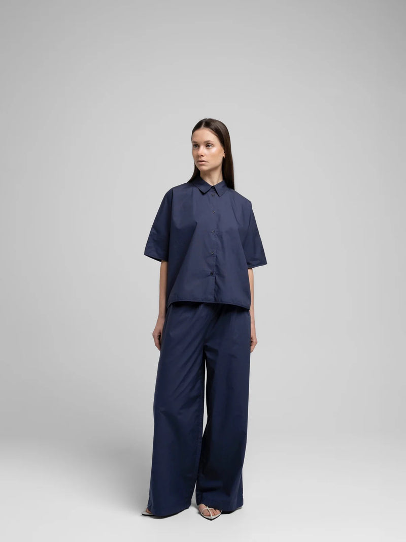 Ocean Wide Pant, Dark Navy