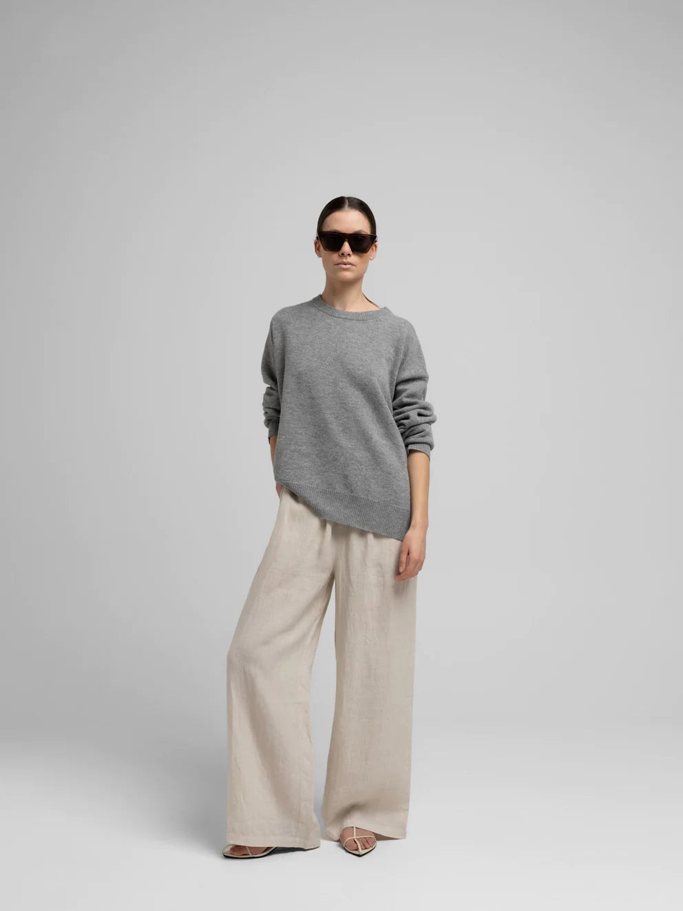 Vega Linen Pants, Nature