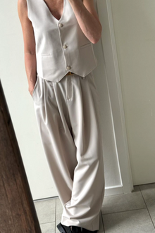 LouLou Pants, Light Beige