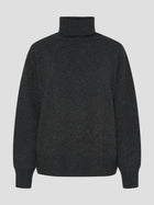 Vigga Rollneck, Dark Grey Melange