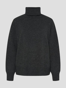 Vigga Rollneck, Dark Grey Melange