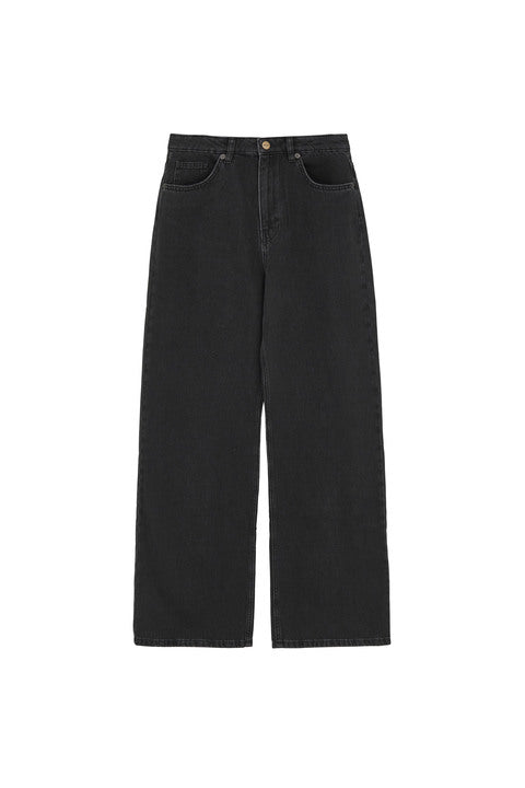 Willow Wide Jeans, Vintage Black