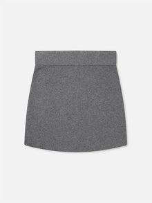 Women's mini skirt, Heather Grey