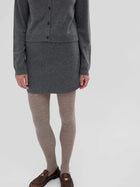 Women's mini skirt, Heather Grey