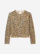 Womens o-cardigan, Leopard