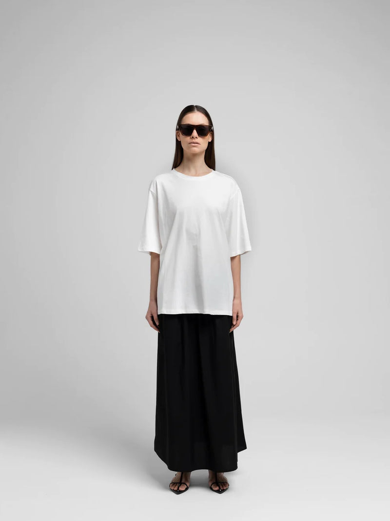 Caro Oversized Tee, White