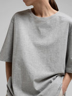 Caro Oversized Tee, Grey