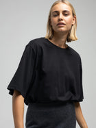 Caro Oversized Tee, Black