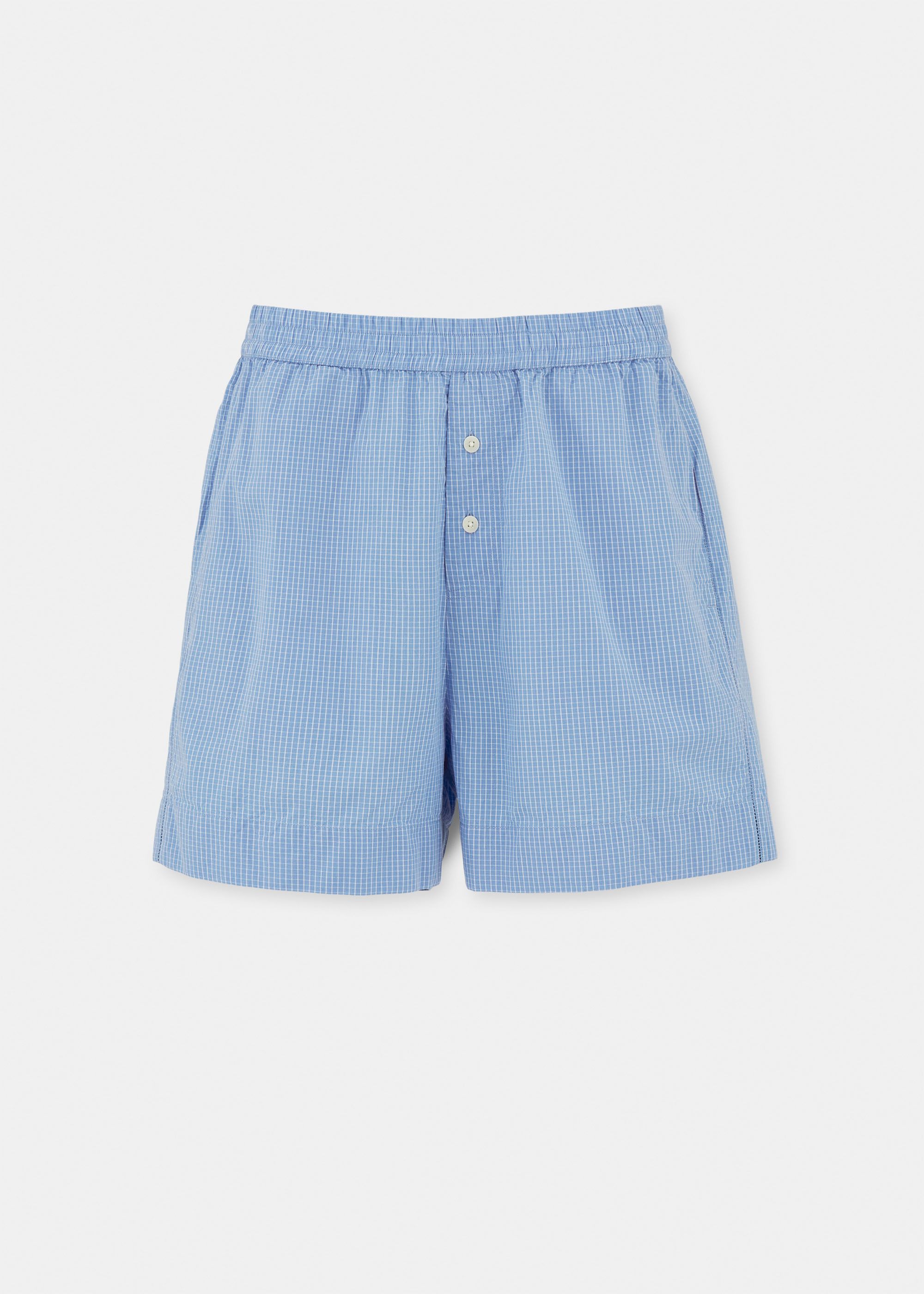 Casual Shorts Check, MIx Blue