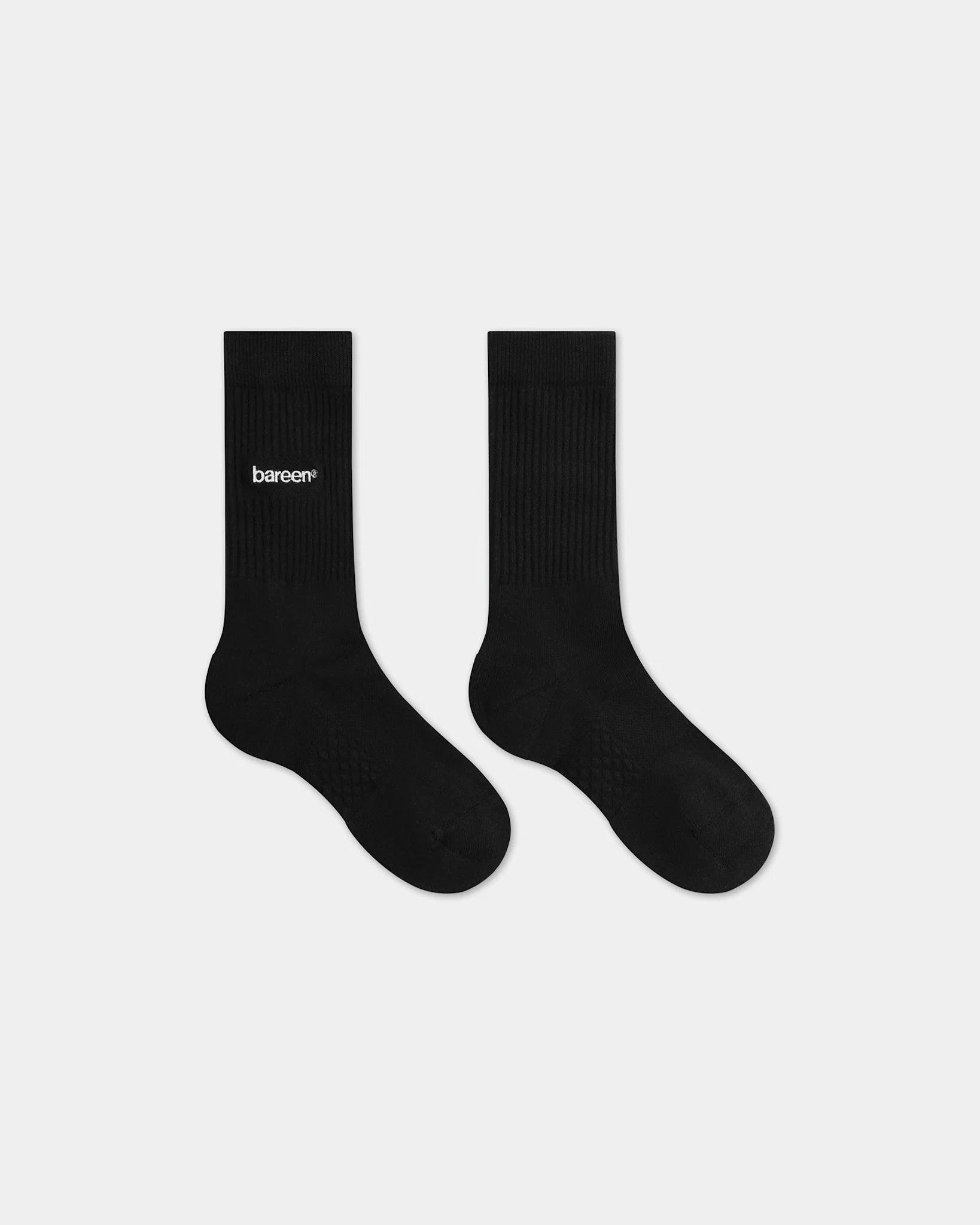 Tennis Socks, 3 pack Black