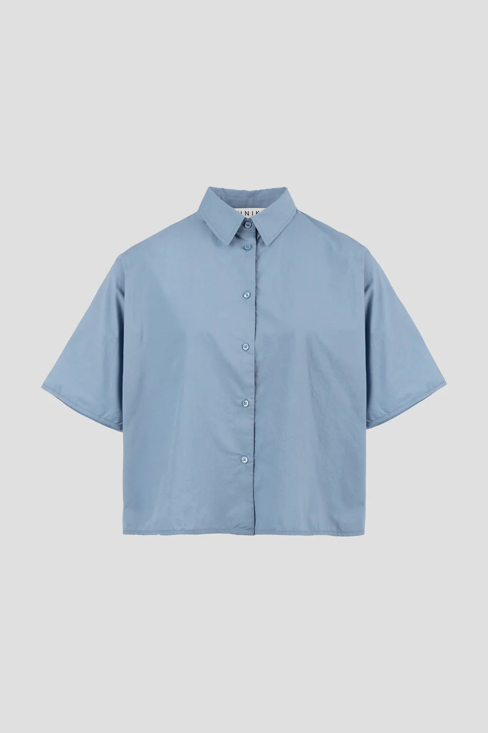 Ocean SS Shirt, Faded Denin Bliue