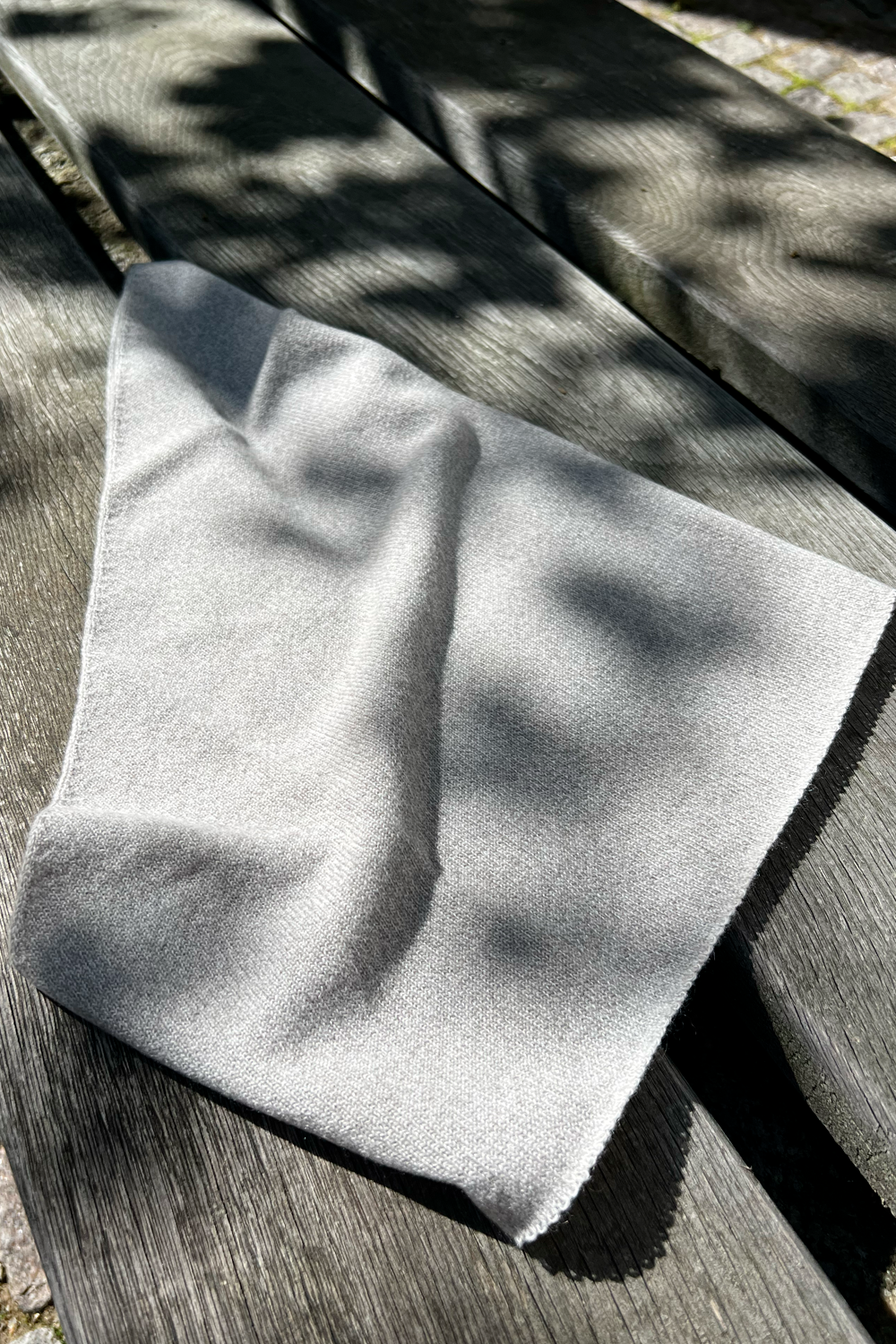 Cashmere tørklæde, Grey Melange