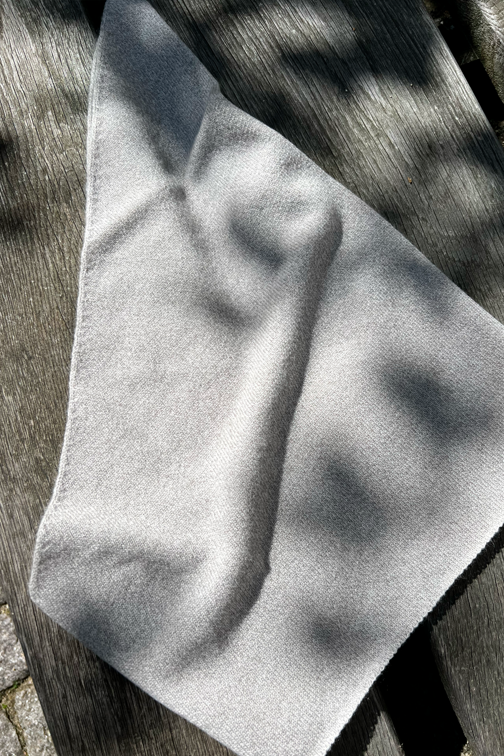 Cashmere tørklæde, Grey Melange