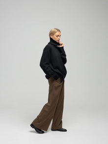 Ocean Wide Pant, Brown