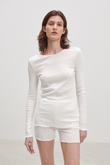 Edie Blouse, Off-White