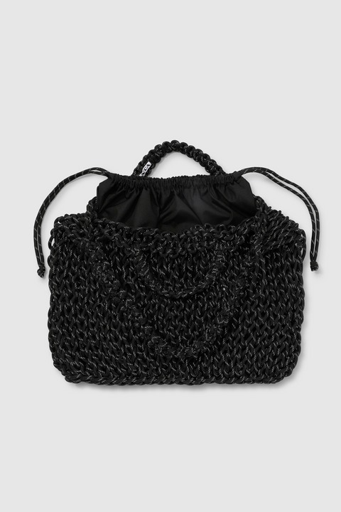 Jumbo Gym Mesh Bag, Black