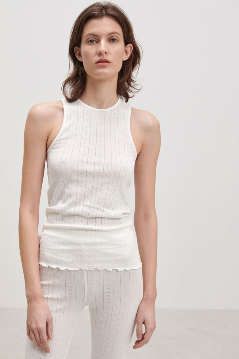 Edie Tank Top, Off White