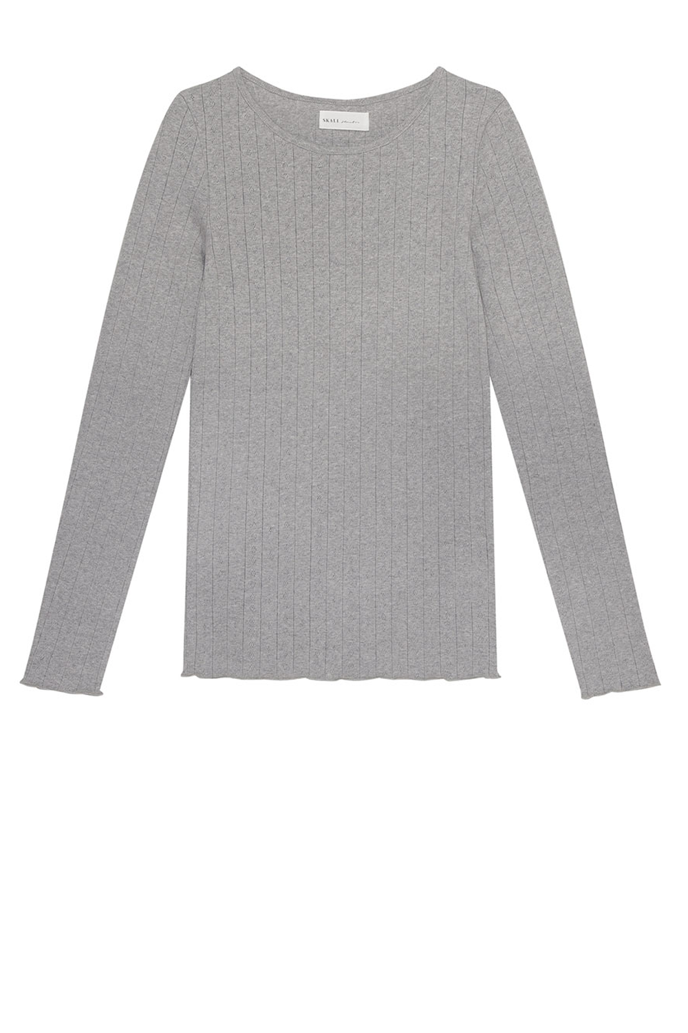 Edie Blouse, Grey Melange